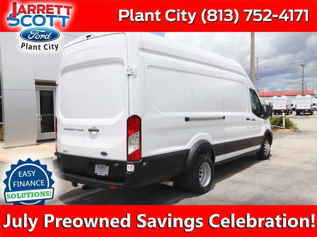 Certified 2024 Ford Transit 350 148 High Roof Extended DRW w/ Load Area Protection Package