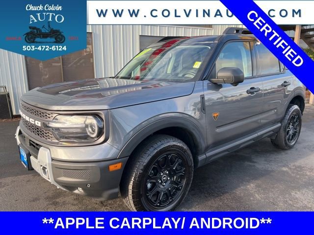 Certified 2025 Ford Bronco Sport Badlands w/ Badlands Tech Package