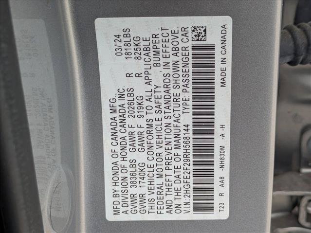 Used 2024 Honda Civic LX image 15