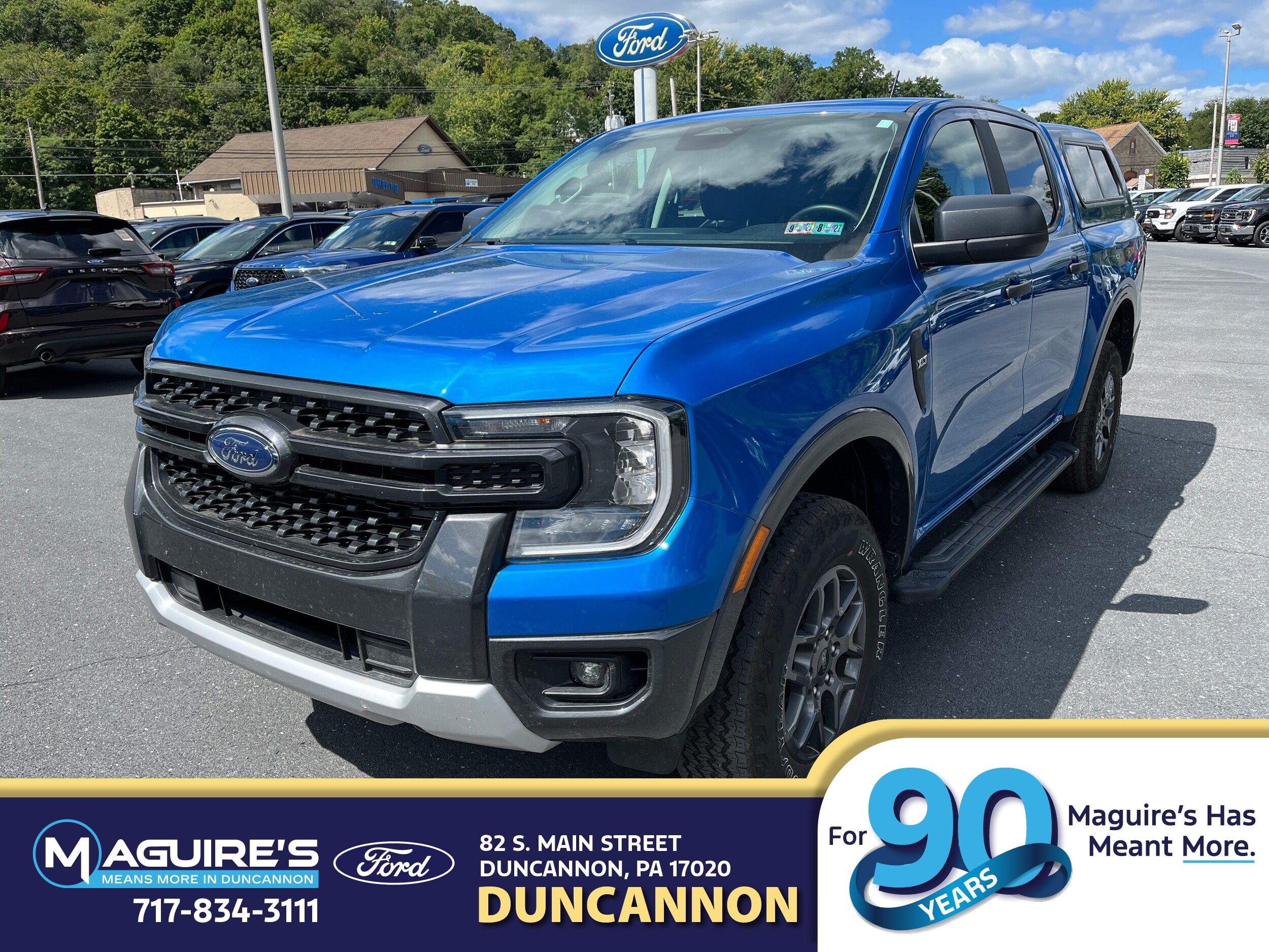 Certified 2024 Ford Ranger XLT w/ FX4 Off-Road Package AWD/4WD image 1