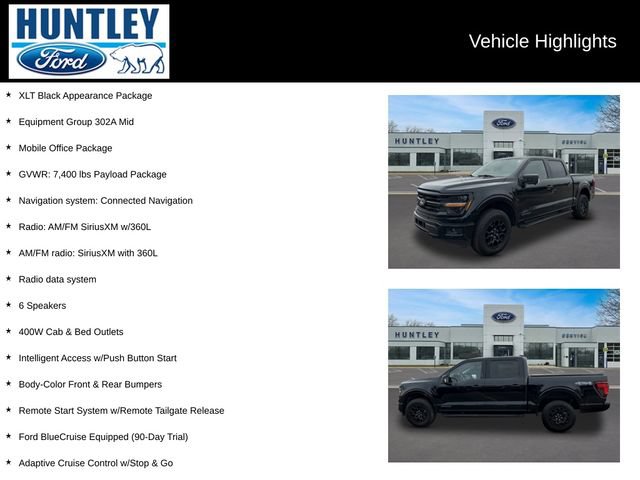 Certified 2024 Ford F150 XLT w/ Equipment Group 302A MID AWD/4WD image 2