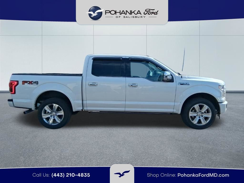 Certified 2017 Ford F150 Platinum w/ Equipment Group 701A Luxury AWD/4WD image 4