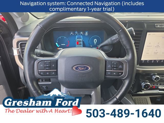Certified 2024 Ford F350 Lariat w/ Black Appearance Package image 12