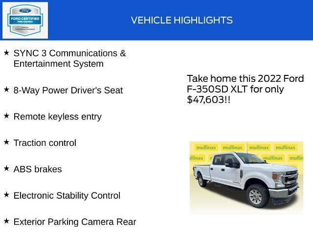 Certified 2022 Ford F350 XLT image 18