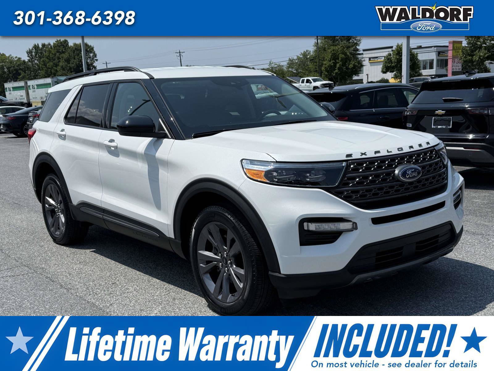Certified 2024 Ford Explorer XLT w/ Equipment Group 202A