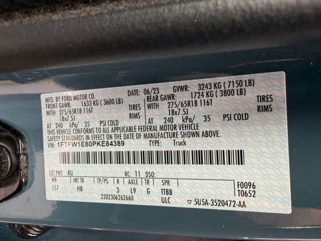 Certified 2023 Ford F150 Lariat w/ Trailer Tow Package image 36