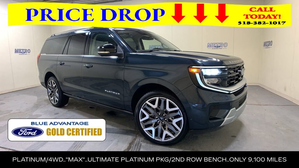 Certified 2025 Ford Expedition Max Platinum w/ Platinum Ultimate Package AWD/4WD video 1