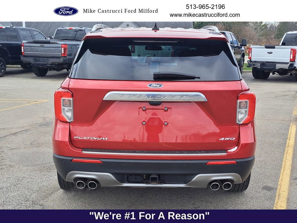 Certified 2022 Ford Explorer Platinum w/ Equipment Group 601A AWD/4WD image 3
