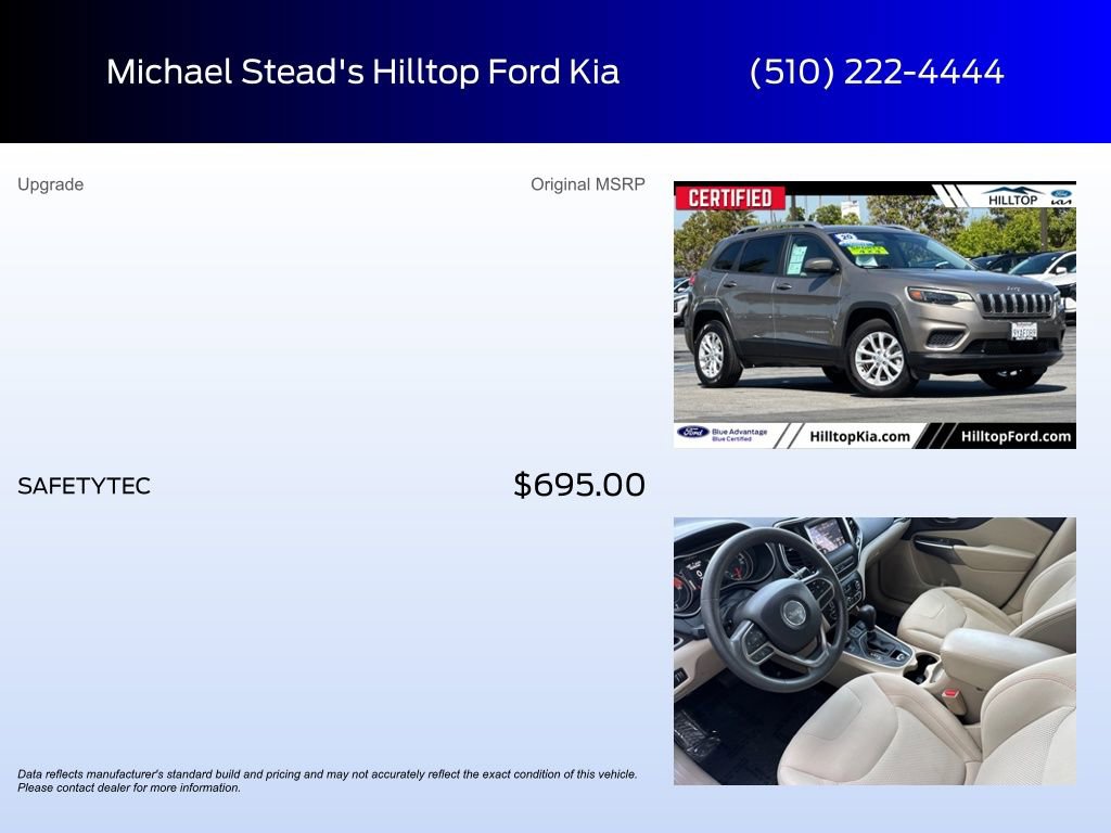 Used 2020 Jeep Cherokee Latitude AWD/4WD image 6