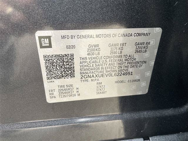 Used 2020 Chevrolet Equinox LT AWD/4WD image 32