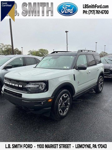 Certified 2023 Ford Bronco Sport Outer Banks w/ Tech Package