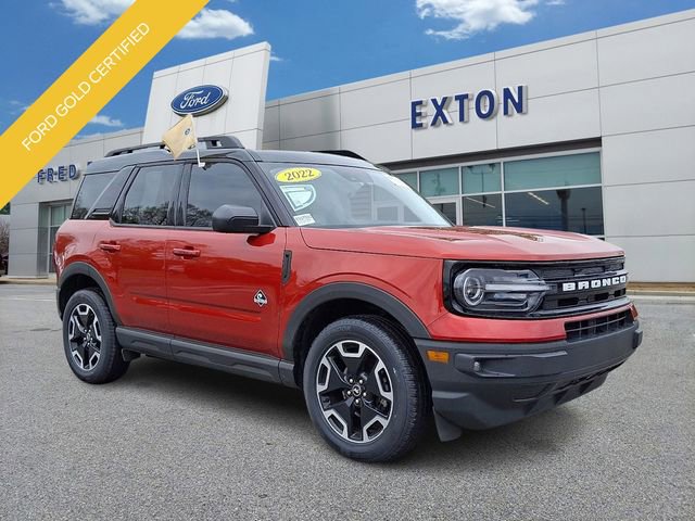 Certified 2022 Ford Bronco Sport Outer Banks w/ Tech Package AWD/4WD image 1