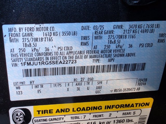 Certified 2025 Ford Expedition Tremor AWD/4WD image 33