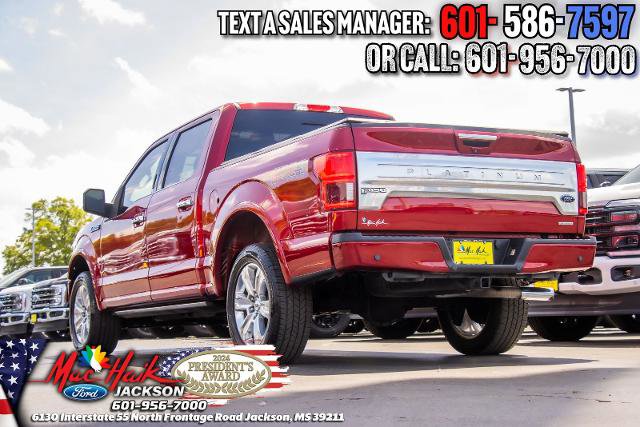 Certified 2019 Ford F150 Platinum w/ Equipment Group 701A Luxury AWD/4WD image 5