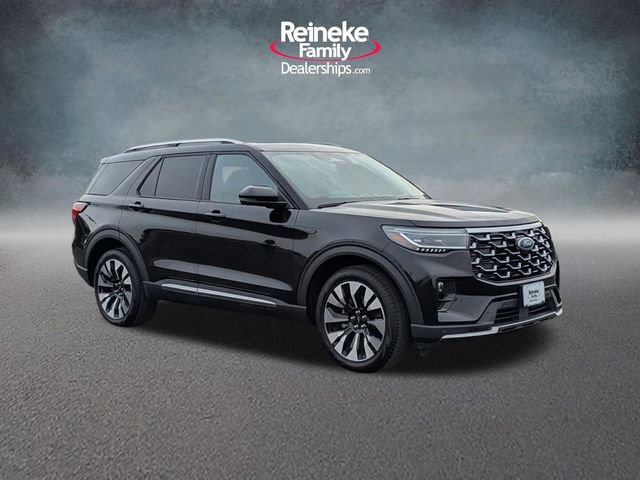 Certified 2025 Ford Explorer Platinum w/ LUX Leather Package AWD/4WD image 3