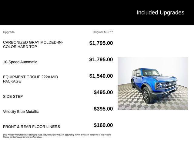 Certified 2025 Ford Bronco Big Bend AWD/4WD image 6