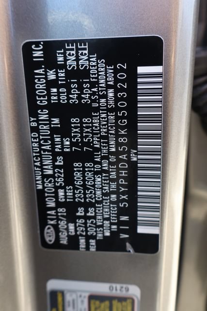 Used 2019 Kia Sorento EX AWD/4WD image 39