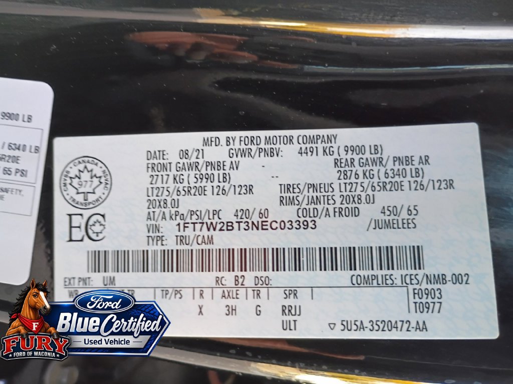 Certified 2022 Ford F250 Platinum AWD/4WD image 27