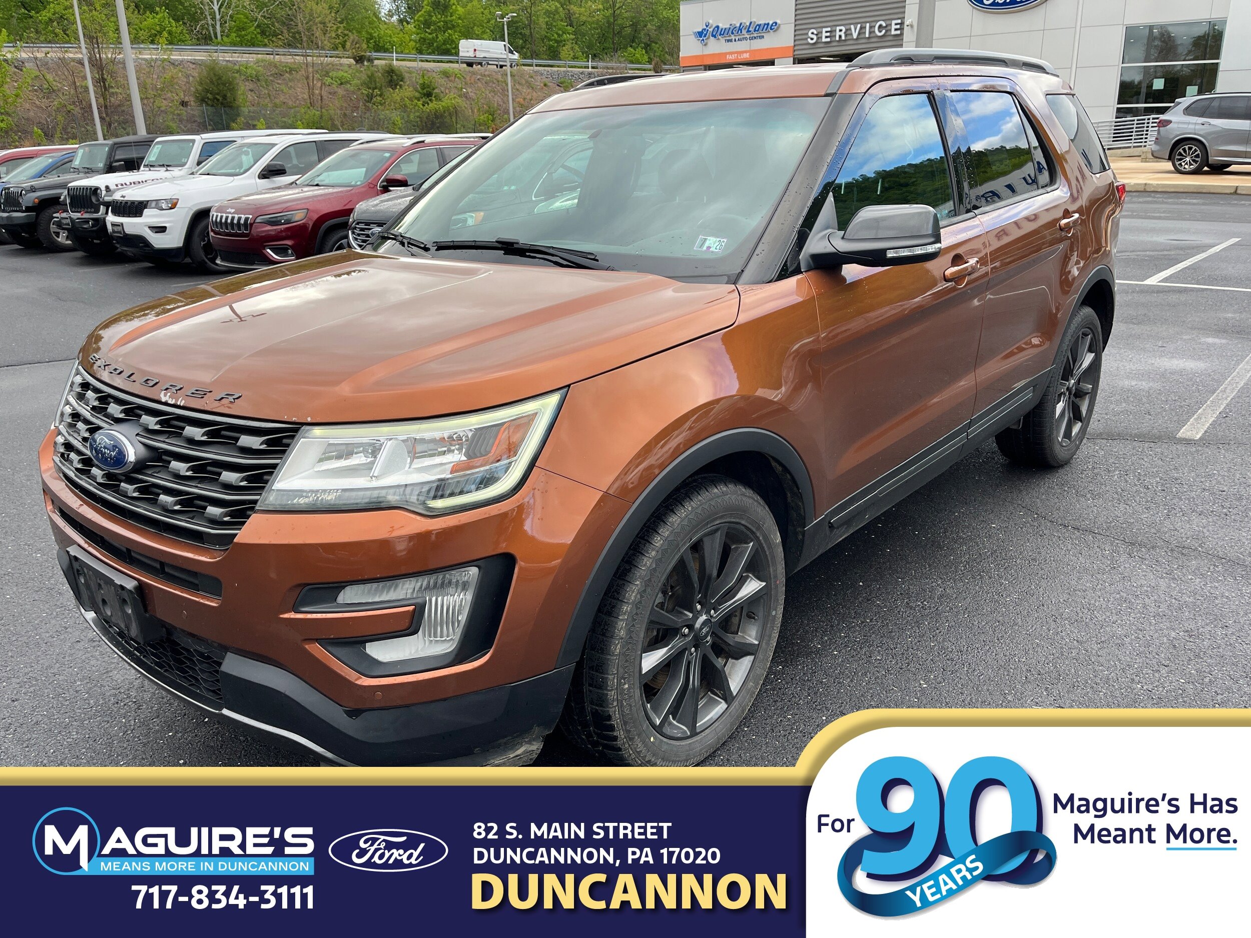 Certified 2017 Ford Explorer XLT w/ Equipment Group 202A AWD/4WD image 1