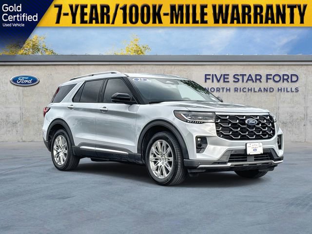 Certified 2025 Ford Explorer Platinum