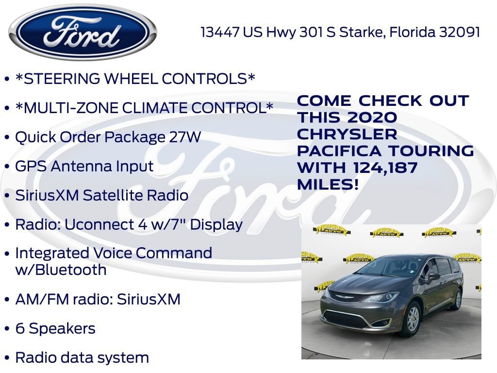 Used 2020 Chrysler Pacifica Touring FWD image 17