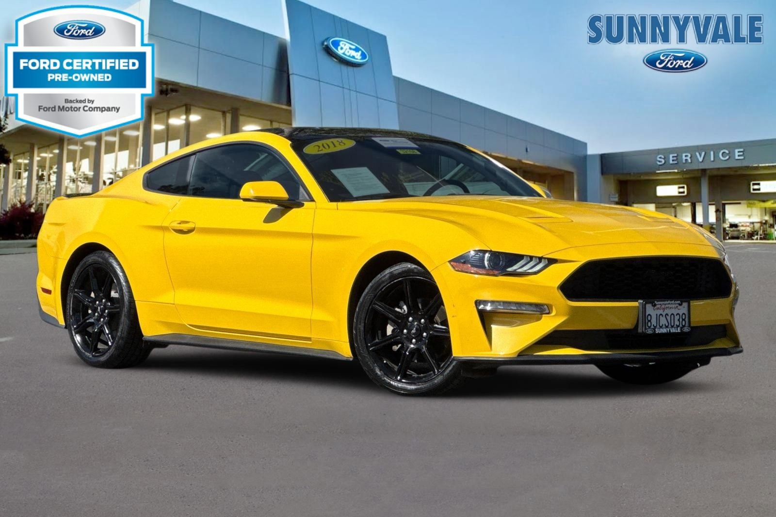 Certified 2018 Ford Mustang Coupe w/ Black Accent Pkg image 7