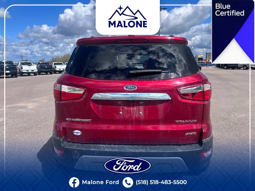 Certified 2019 Ford EcoSport Titanium AWD/4WD image 4