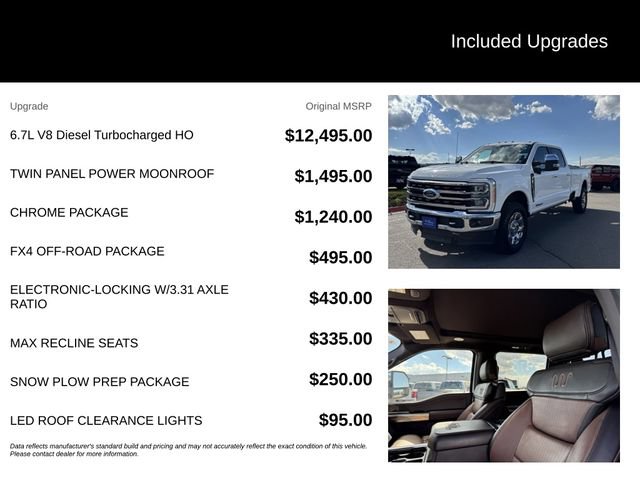 Certified 2023 Ford F350 King Ranch w/ Chrome Package AWD/4WD image 5