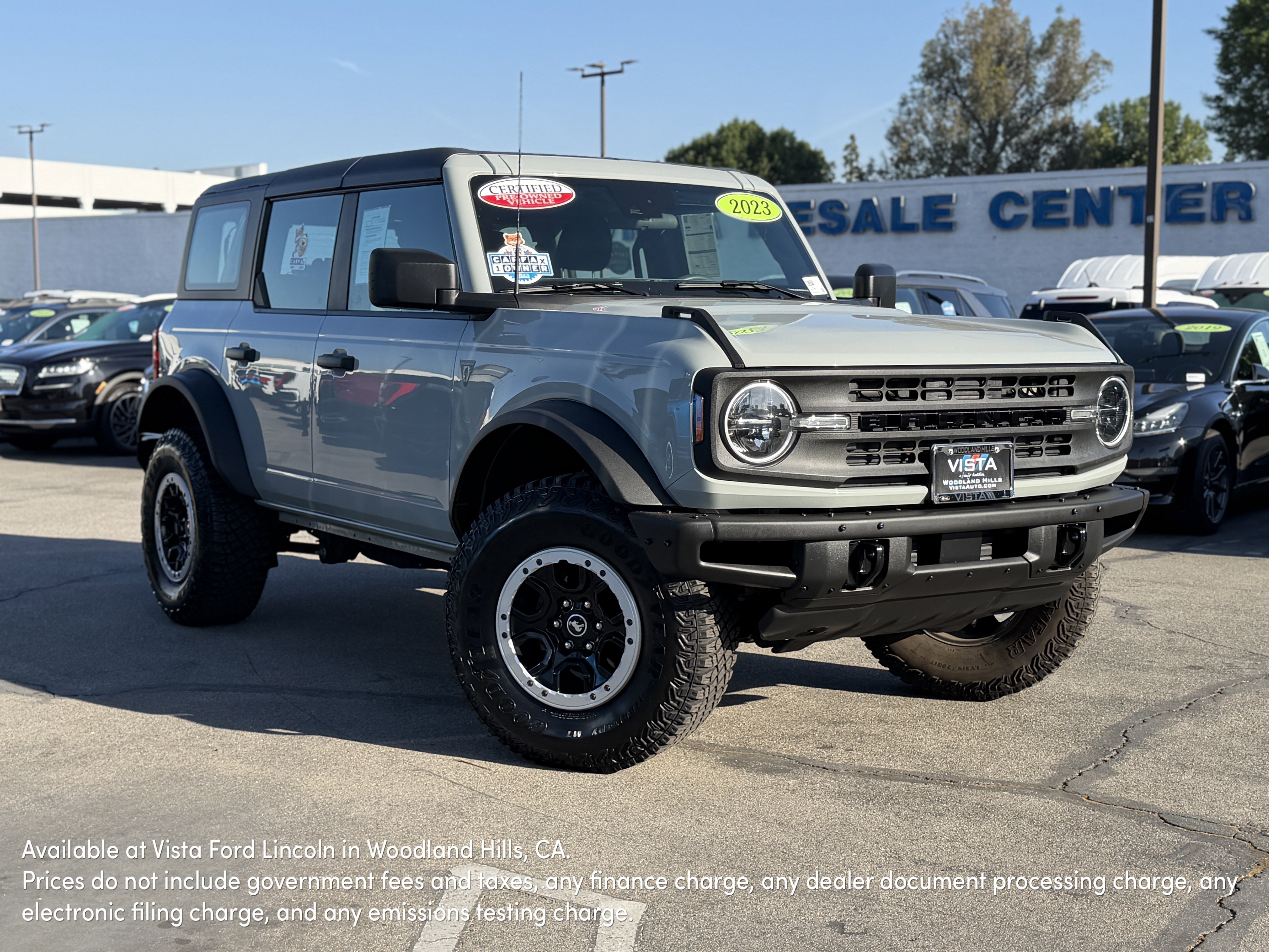 Certified 2023 Ford Bronco 4-Door w/ Sasquatch Package AWD/4WD image 6