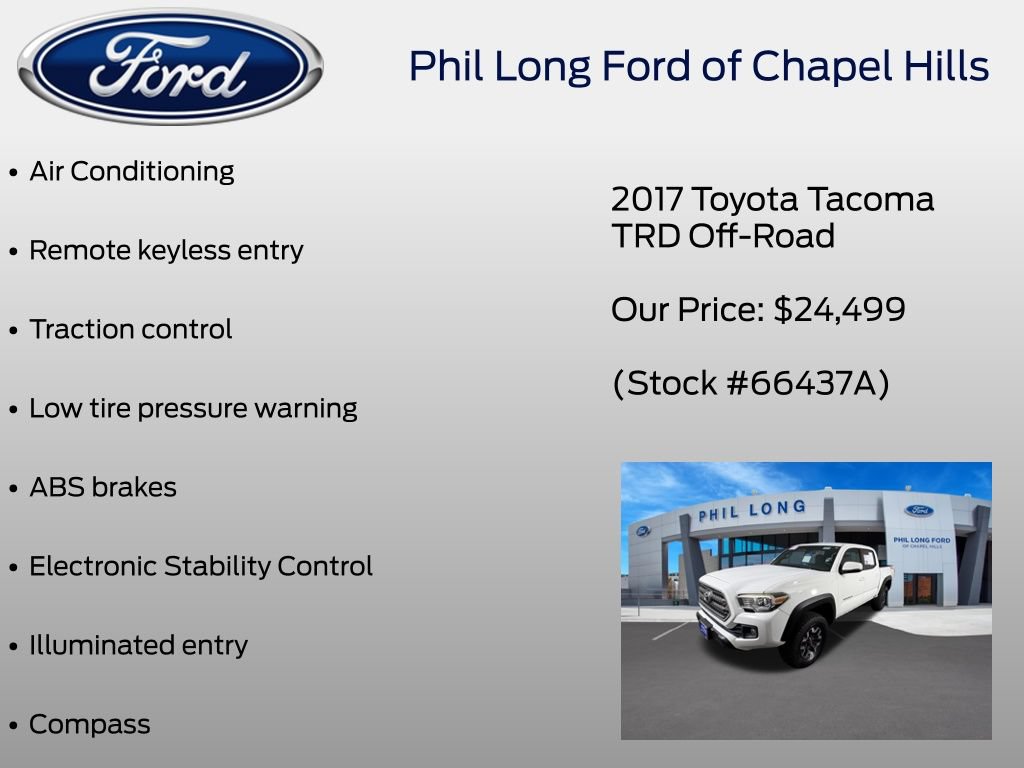 Used 2017 Toyota Tacoma TRD Off-Road w/ Tow Package RWD image 36