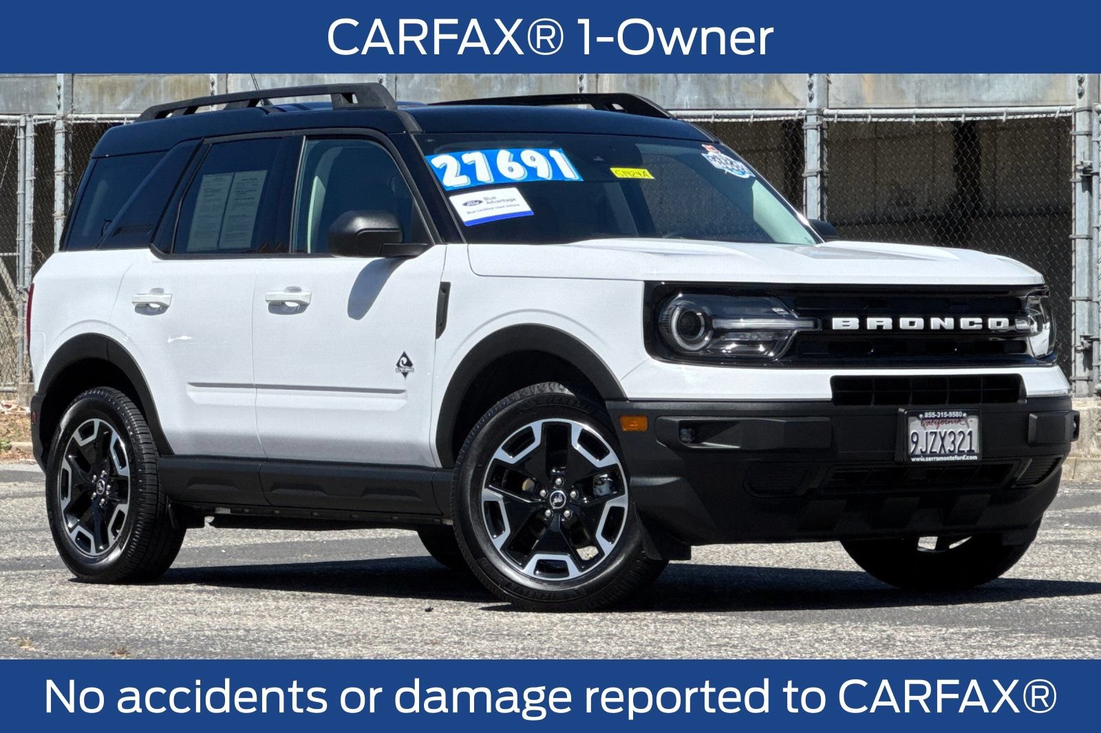 Certified 2024 Ford Bronco Sport Outer Banks AWD/4WD image 3