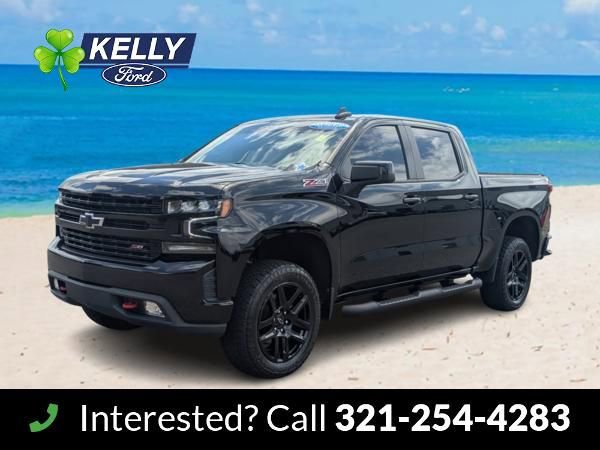 Used 2021 Chevrolet Silverado 1500 LT Trail Boss w/ Bed Protection Package AWD/4WD image 1