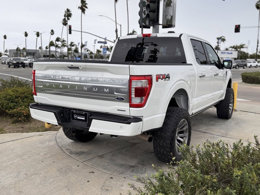 Certified 2021 Ford F150 Platinum w/ Equipment Group 701A High image 12