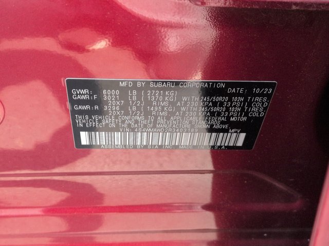 Used 2024 Subaru Ascent Touring AWD/4WD image 39