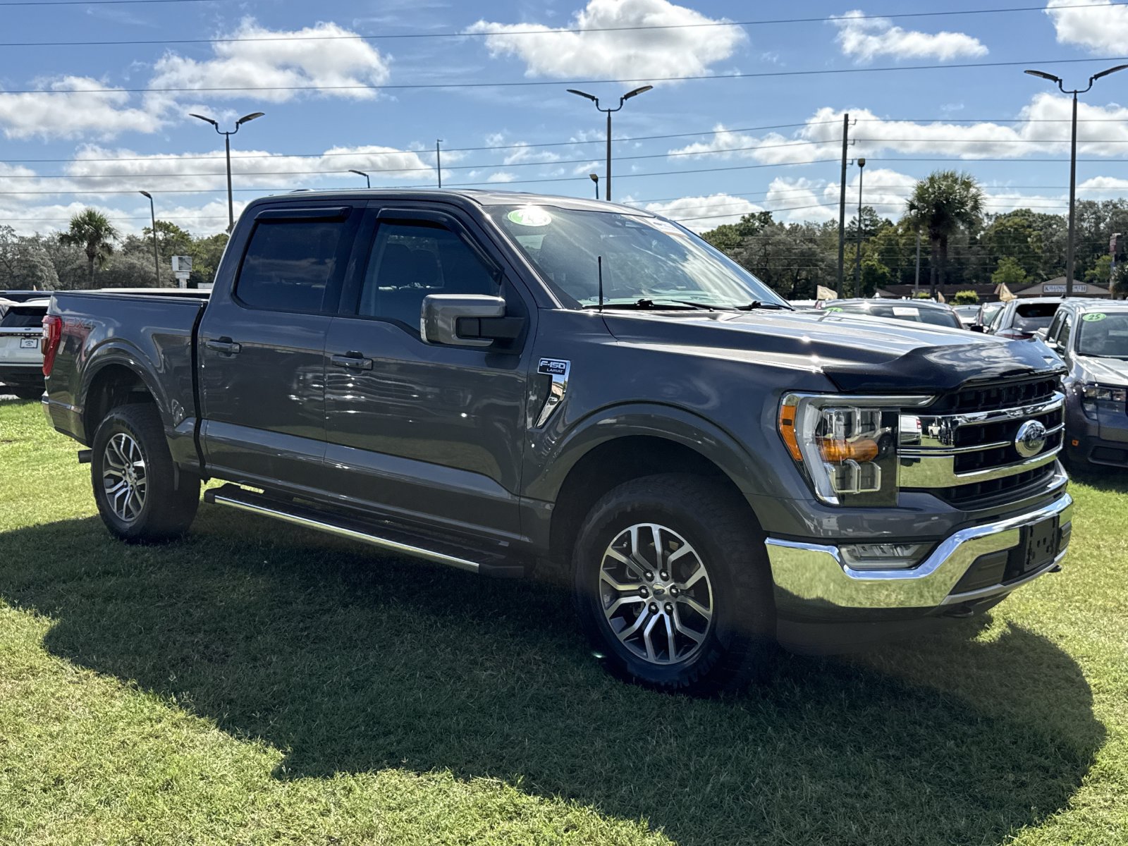 Certified 2022 Ford F150 Lariat w/ FX4 Off-Road Package AWD/4WD image 2