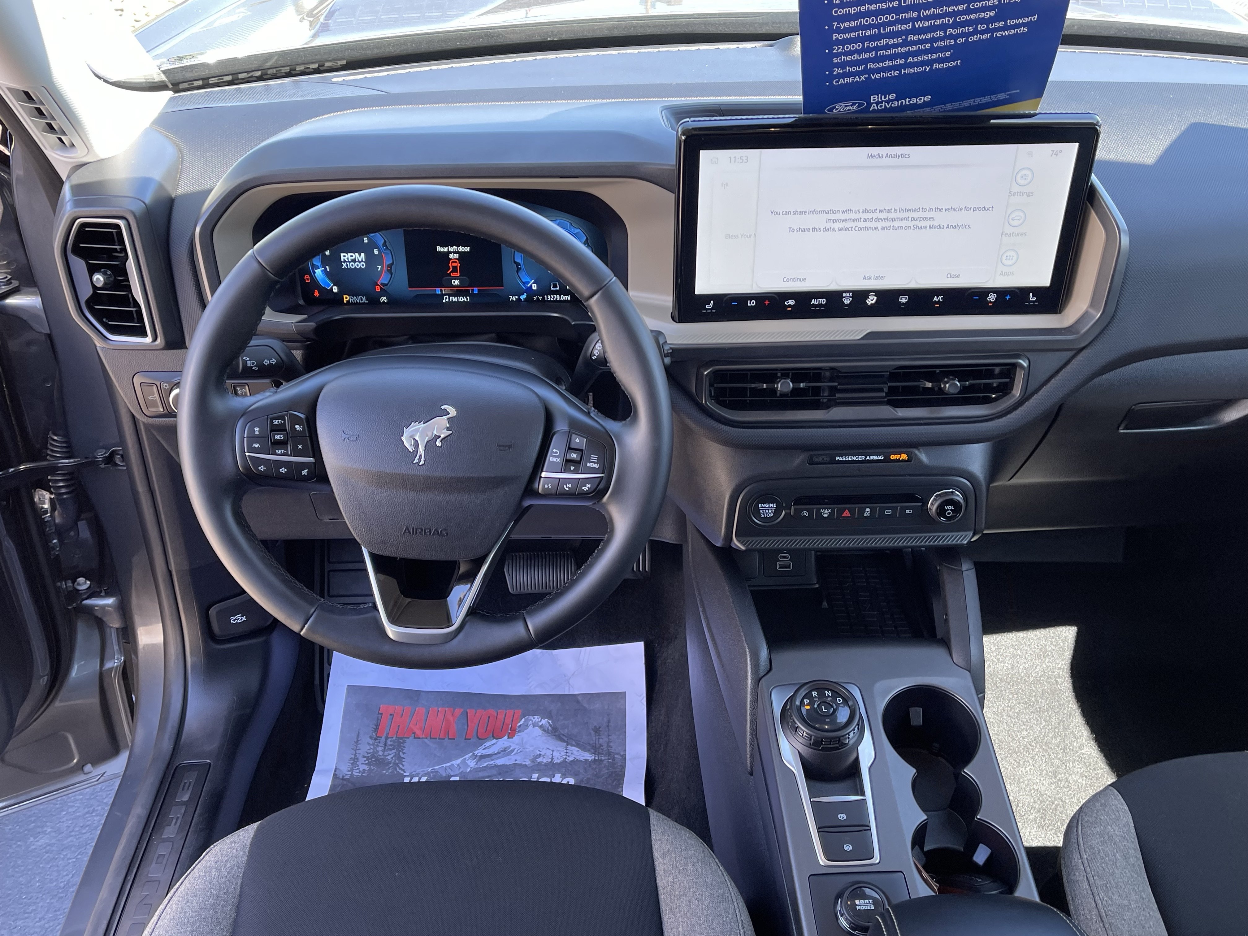 Certified 2025 Ford Bronco Sport Big Bend AWD/4WD image 9