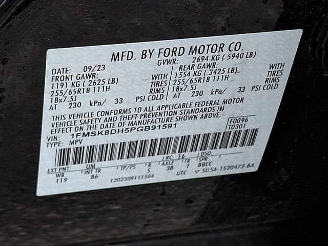 Certified 2023 Ford Explorer XLT AWD/4WD image 35