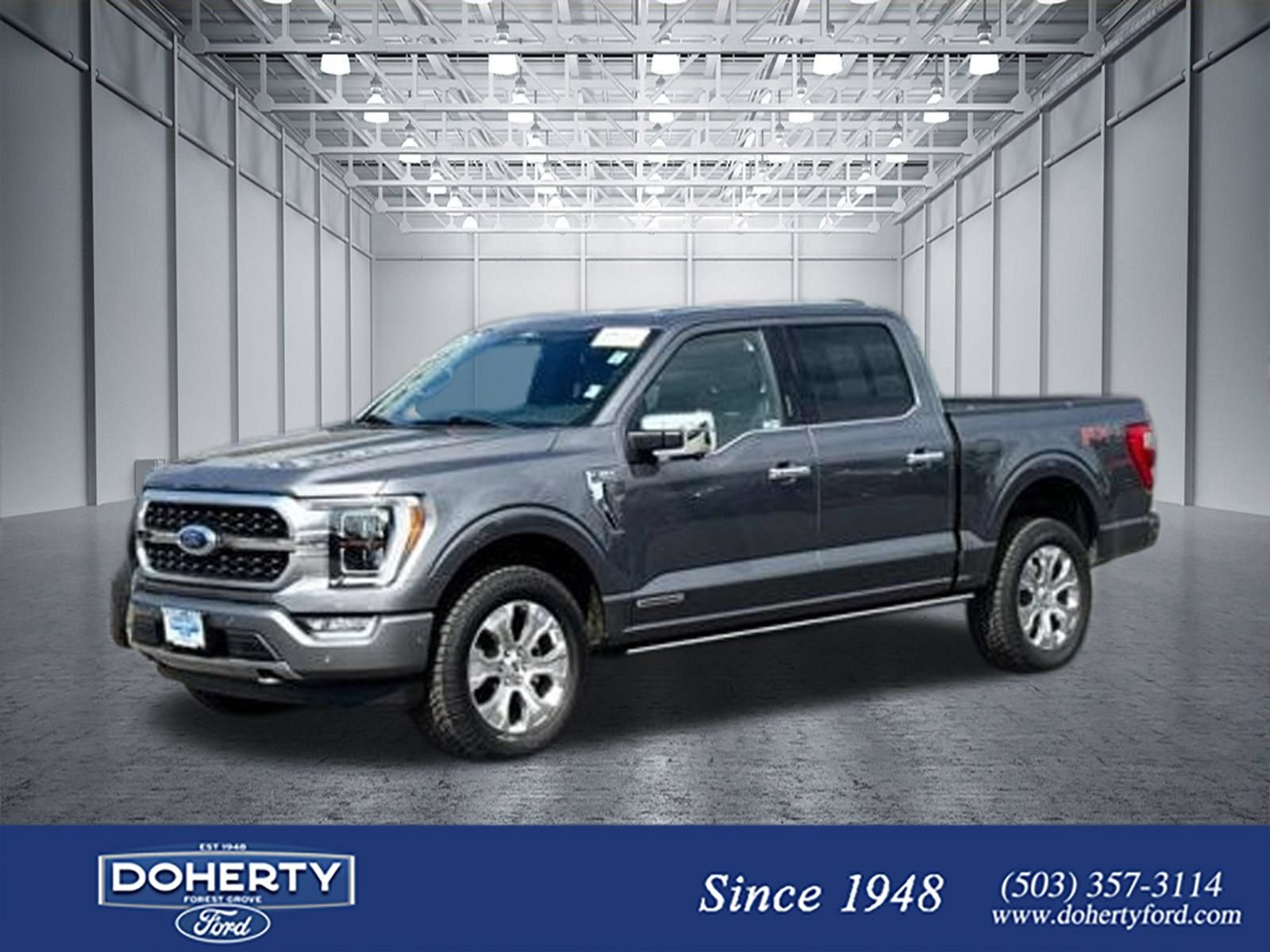 Certified 2022 Ford F150 Platinum w/ Equipment Group 701A High AWD/4WD image 1
