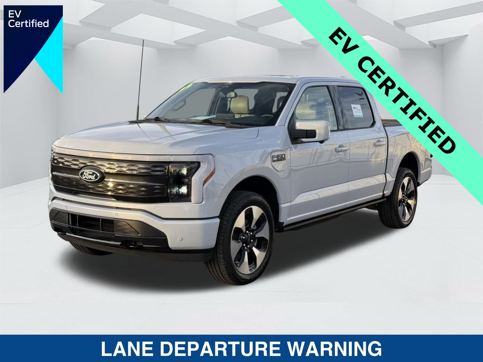 Certified 2025 Ford F150 Lightning Platinum image 1