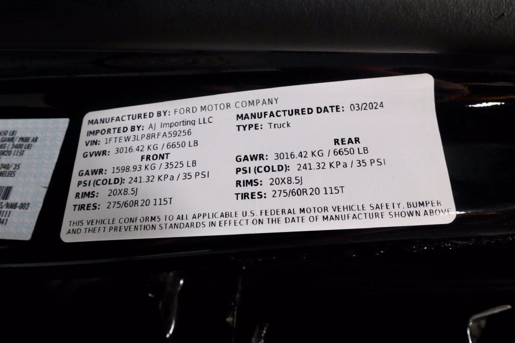 Certified 2024 Ford F150 XLT w/ Equipment Group 303A High AWD/4WD image 35