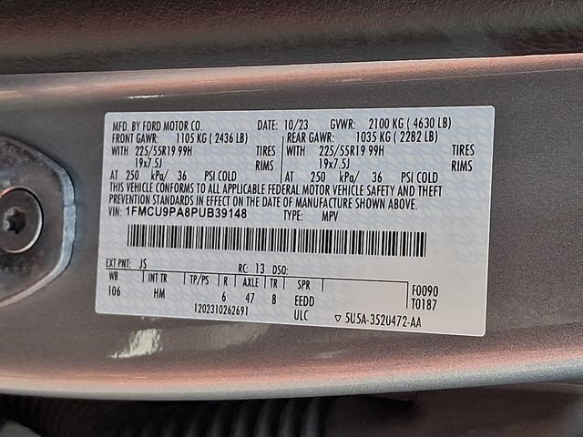Certified 2023 Ford Escape ST-Line Elite AWD/4WD image 29