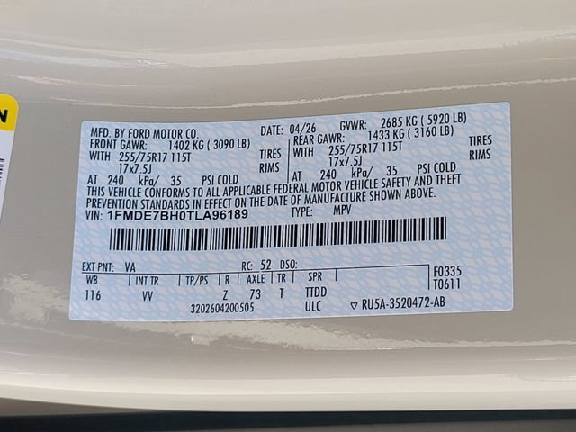 Certified 2026 Ford Bronco Big Bend AWD/4WD image 14