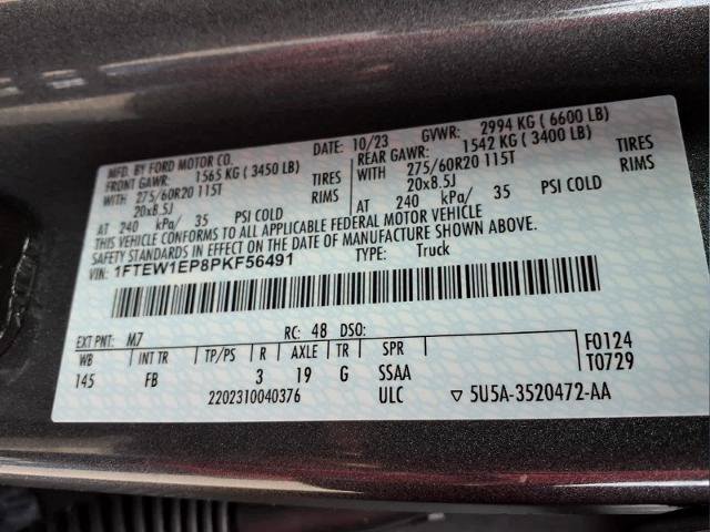 Certified 2023 Ford F150 XLT w/ Equipment Group 302A High AWD/4WD image 38