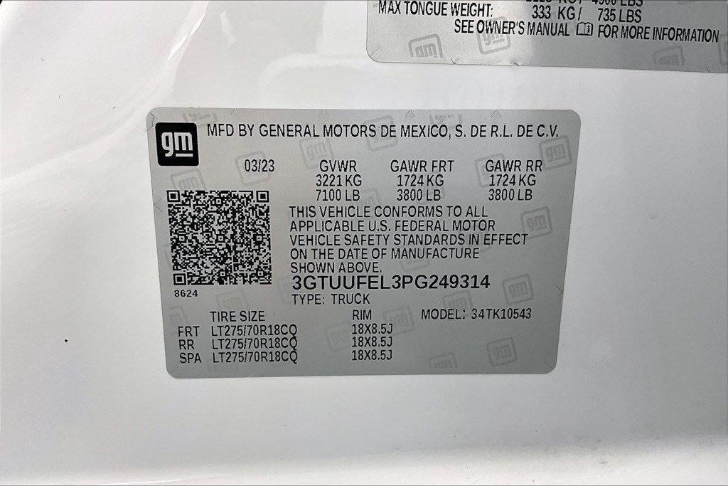Used 2023 GMC Sierra 1500 AT4X w/ AT4X AEV Edition AWD/4WD image 35