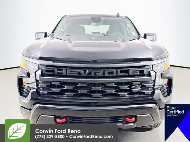 Used 2024 Chevrolet Silverado 1500 Custom w/ Turbomax Blackout Package AWD/4WD video 2