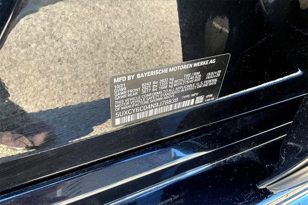 Used 2022 BMW X6 xDrive40i w/ M Sport Package image 32