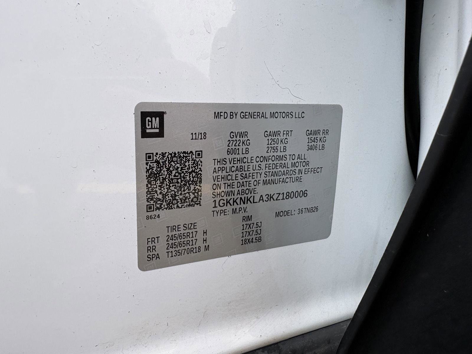 Used 2019 GMC Acadia SLE FWD image 17