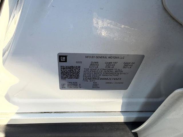 Used 2021 Chevrolet Traverse Premier w/ LPO, Floor Liner Package FWD image 28