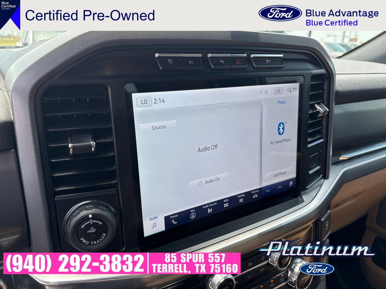 Certified 2022 Ford F150 Lariat w/ Equipment Group 501A Mid AWD/4WD image 21