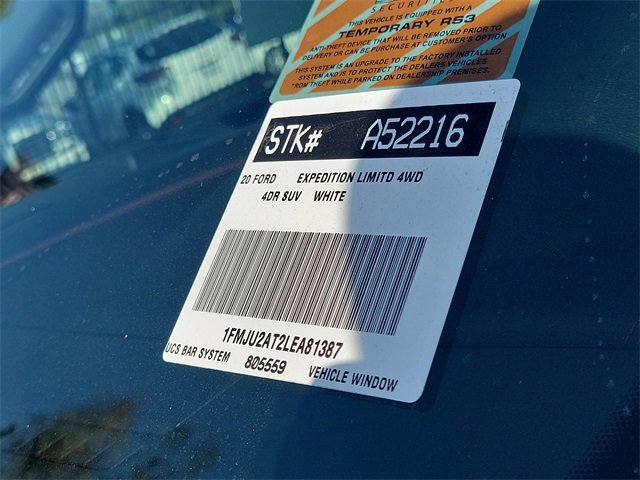 Certified 2020 Ford Expedition Limited w/ Equipment Group 303A image 31
